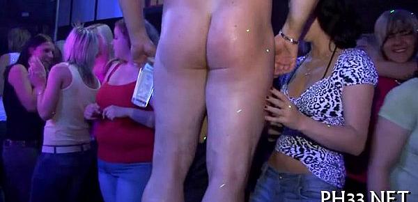 Bang wild patty at night club